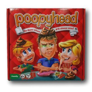 Juego de cartas Poopy head . Juego familiar - Imagen 1