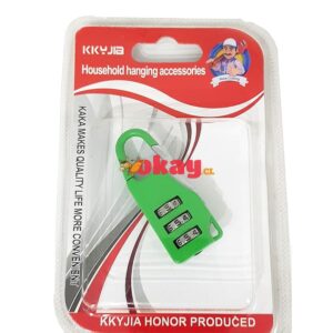 Candado metal con combinación - Imagen 1