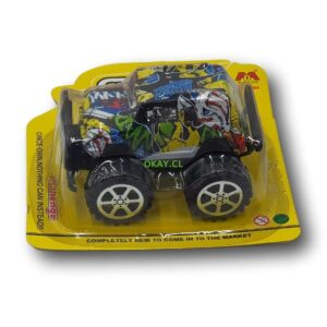 Jeep monster wheel con diseño colores - Imagen 1