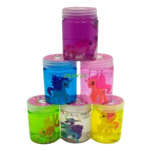 Frasco slime con pony - Imagen 1