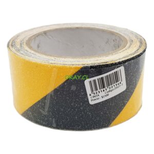 Cinta gris amarilla 5x50 - Imagen 1