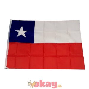 Bandera chilena 90x60, 1uni - Imagen 1