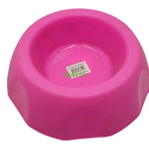 Comedero redondo colores verde morado rosado 27cm - Imagen 1