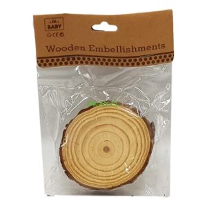 Posavasos de madera 7-8 cm - Imagen 1
