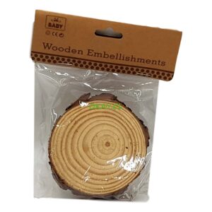 Posavasos de madera 8- 10 cm - Imagen 1