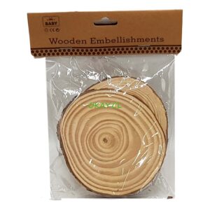 Posavasos de madera 10-12 cm - Imagen 1