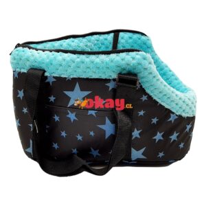 Bolso transportador mascota y cama - Imagen 1