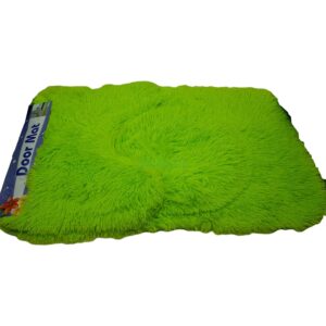 Alfombra baño 3 piezas diseño piel color verde claro - Imagen 1