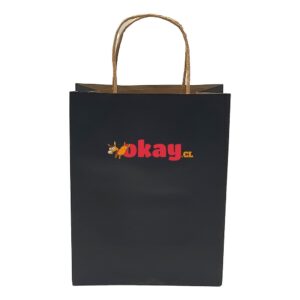 Bolsa regalo unicolor papel 21 x 27 - Imagen 1