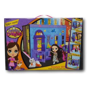 Set villa armable 100 piezas - Imagen 1
