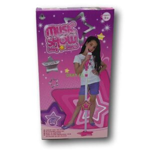 Micrófono para karaoke rosado - Imagen 1