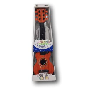 Guitarra juguete con cuerdas . - Imagen 1