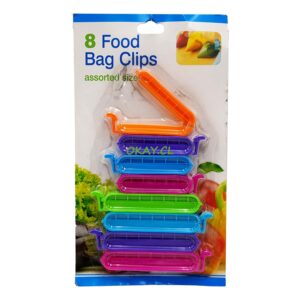 Pinzas para la ropa de plástico colores vivos grandes y pequeñas 10 piezas - Imagen 1