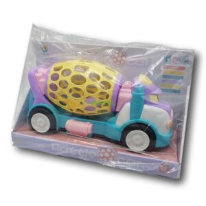 Camión colores pastel para bebe deslizante 43cm long - Imagen 1