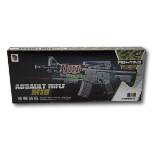 Rifle M16 juguete sonido y luces longitud 43,5 cm - Imagen 1