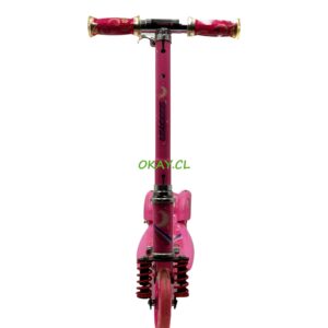 Scooter simple rosado 3 ruedas - Imagen 1