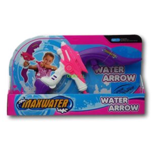 Arco lanza agua blanco rosado morado - Imagen 1