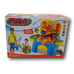 Set herramientas juguete taburete - Imagen 1