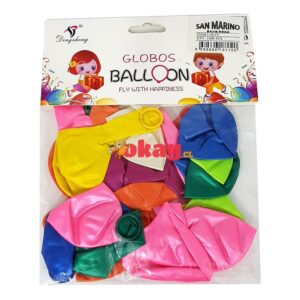 Globos colores 25unidades - Imagen 1