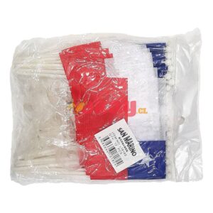 Mnini banderines de chile para auto 12uni - Imagen 2