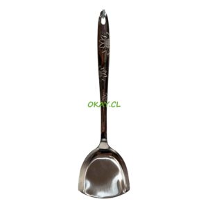 Cuchara cocina meta punta cuadrada 9x37cm - Imagen 1