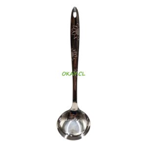 Cucharón de sopa metal 4x39cm - Imagen 1