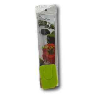 Espátula de repostería silicona color verde - Imagen 1