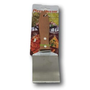 Espátula para pizza metal mango madera - Imagen 1