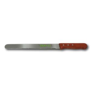 Cuchillo de pan con mango de madera - Imagen 1