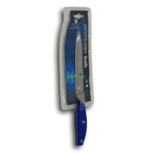 Cuchillo de carne de 20 cm (8 pulgadas) con mango diseño azul - Imagen 1