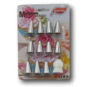 Set de 10 boquillas para manga pastelera - Imagen 1
