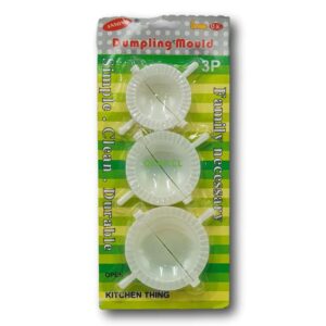 Set Molde para masas 3 diferentes tamaños (Dumpling). - Imagen 1