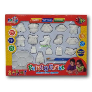 Set figuras de yeso para pintar - Imagen 1
