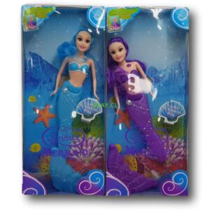 Muñeca sirena estilo Barbie - Imagen 1