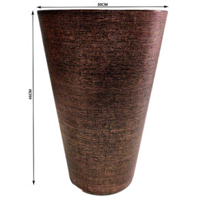 Macetero 46cm Grafiato Cónico Kd9952 - Imagen 6
