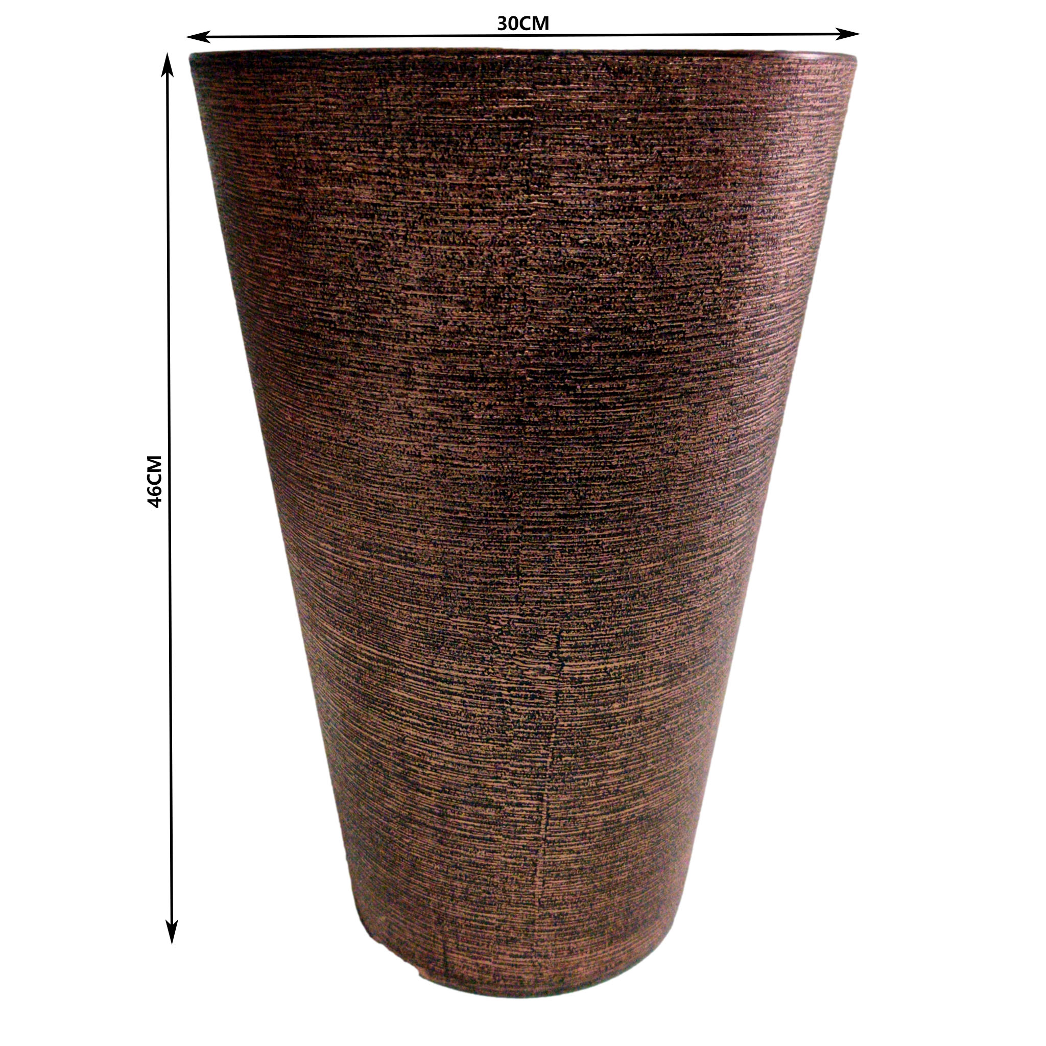 Macetero 46cm Grafiato Cónico Kd9952 - Imagen 6