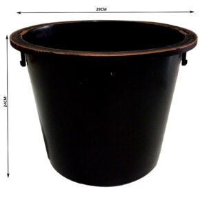 Macetero 46cm Grafiato Cónico Kd9952 - Imagen 3