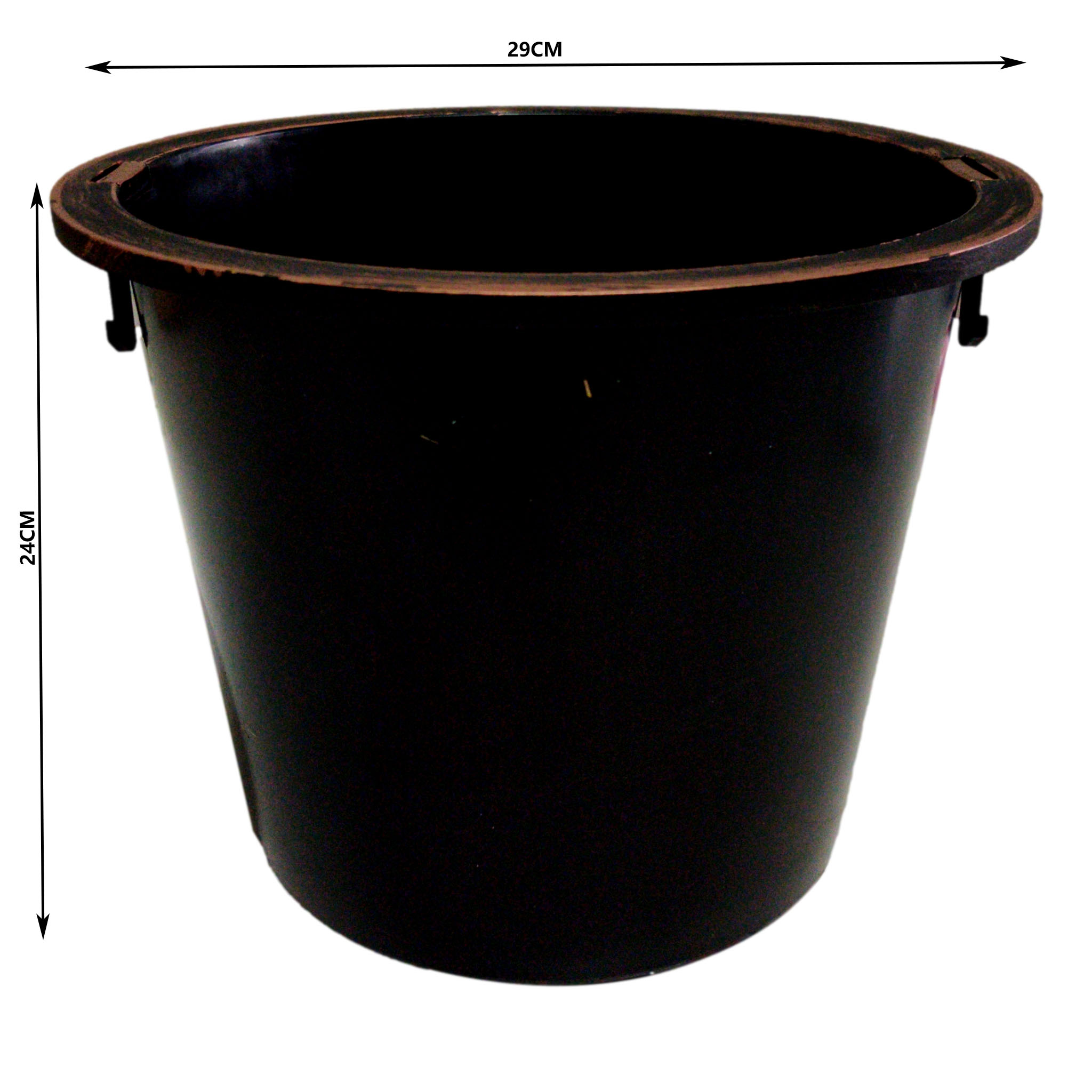 Macetero 46cm Grafiato Cónico Kd9952 - Imagen 3