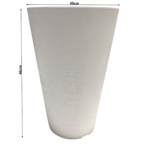 Macetero 46cm Grafiato Cónico