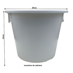 Macetero 46cm Grafiato Cónico Kd9952 - Imagen 16