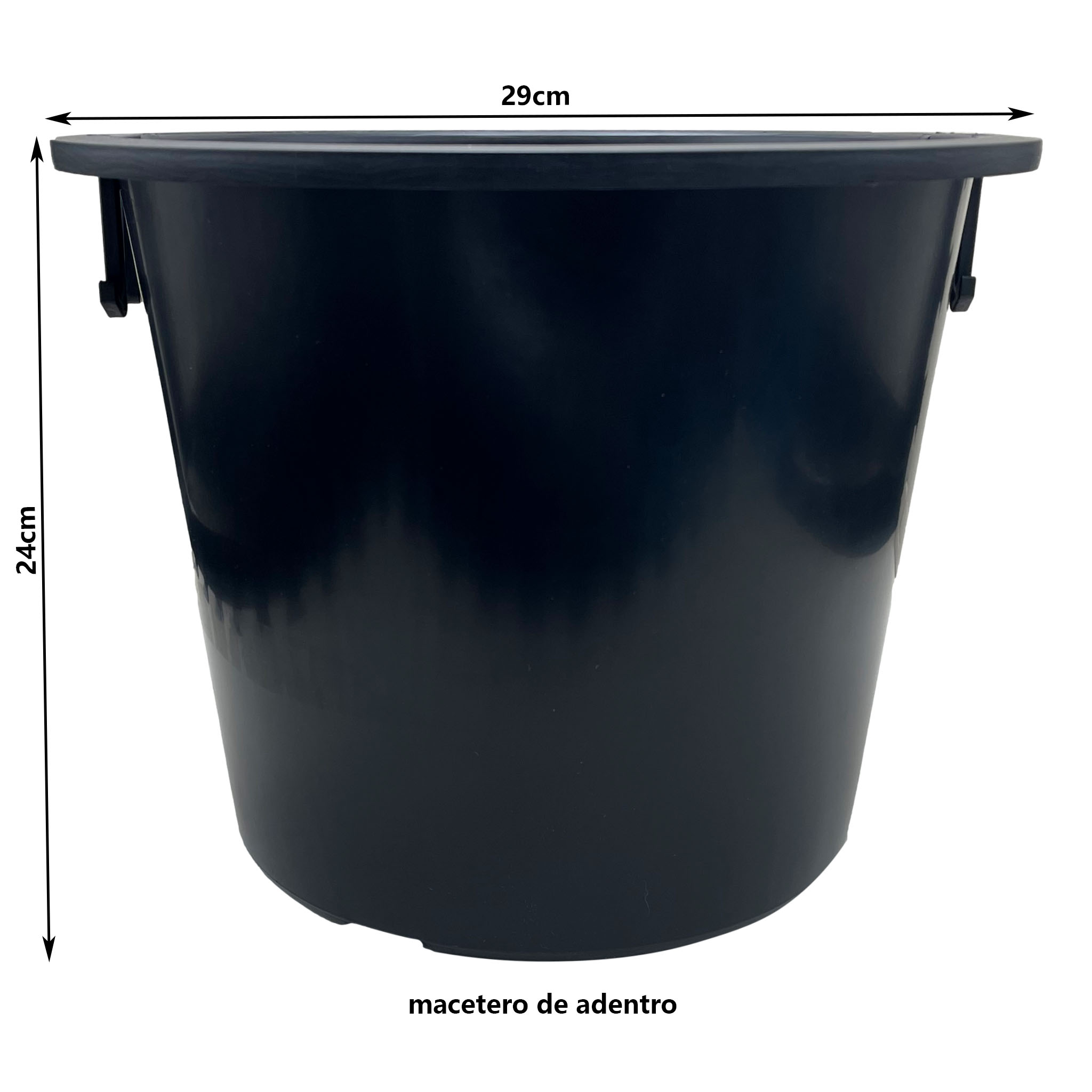 Macetero 46cm Grafiato Cónico Kd9952 - Imagen 15