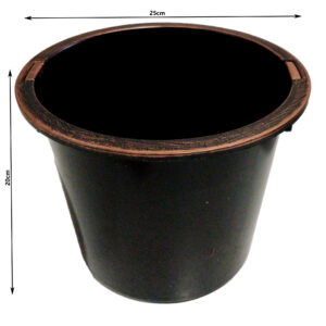 Macetero 38cm Grafiato Cónico Kd9951 - Imagen 3