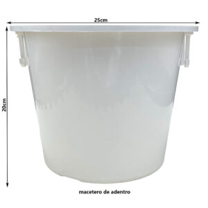 Macetero 38cm Grafiato Cónico Kd9951 - Imagen 16