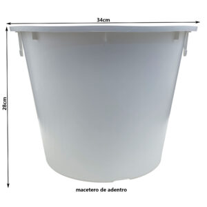 Macetero 60cm Grafiato Cónico Kd9953 - Imagen 18