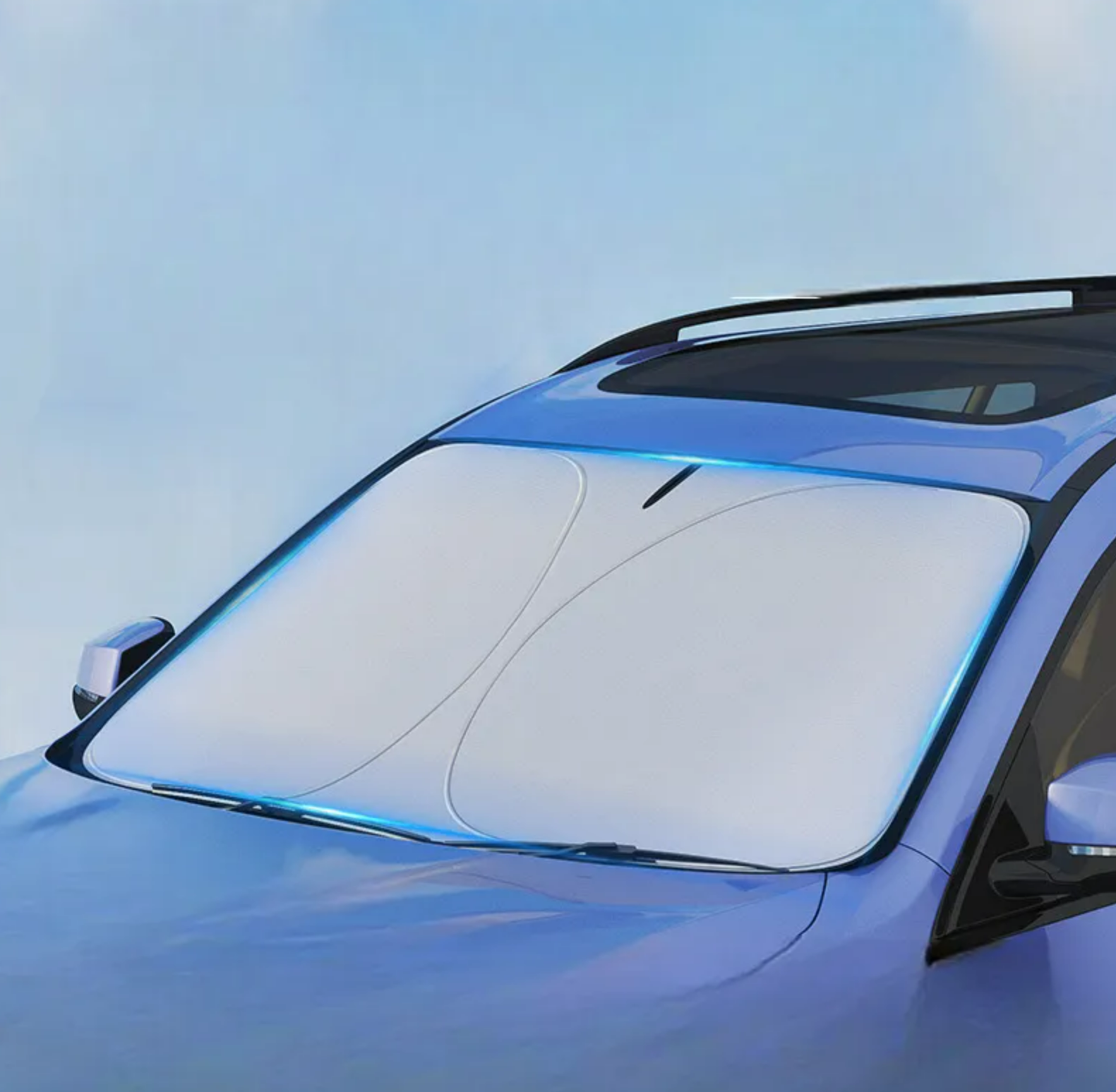 Quitasol Auto Parasol Parabrisa Sombrilla - Imagen 5